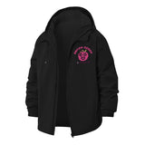 Angry Berry Cartoon Unisex Full-Zip Printed Waterproof Hooded Windbreaker
