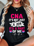 Womens Shirts Its Not Just A Job Its A Part Of Me Motivational Heartbeat T Shirt, Cute T Shirts For Women, Vintage T Shirts Women