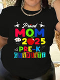 Cute T Shirts For Women Proud Colorful Year Celebration Graduate Shirt, Womens Tees, Pink Shirt Womens