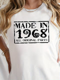 Funny T Shirts For Women Made In Original Parts, Womens Tees, Womens Graphic Tshirts