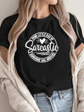 100 Cotton T Shirts For Women Sarcastic Bright Handmade Message Shirt, Women's Short Sleeve T Shirts, Cotton Shirts For Women