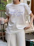 Country Shirts Womens Beautiful Handwritten Text On Casual Cotton White T Shirt, Green Shirt Womens, Cotton T Shirts For Women