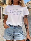 Blue Shirt Women Amazingly Gorgeous Positive Empowering Text T Shirt, Country Shirts Womens, Red T Shirt Women