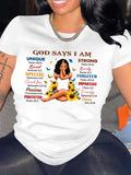 Country Shirts Womens Strong Forgiven Unique Precious Woman With Sunflowers And Graceful Pose, Graphic Shirts For Women, Womens Graphic T Shirts