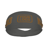 Custom Dark Grey Khaki Sports headband