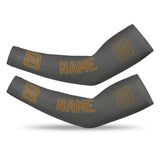 Custom Dark Grey Khaki Arm Sleeve