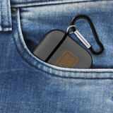 Custom Dark Grey Khaki AirPods Case