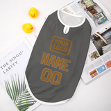 Custom Dark Grey Khaki Pet Vest