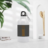 Custom Dark Grey Khaki Sports Bottle