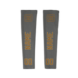 Custom Dark Grey Khaki Arm Sleeve