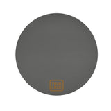 Custom Dark Grey Khaki Round Table Cloth