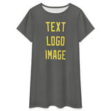 Custom Dark Grey Light Yellow Nachthemd