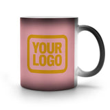 Custom Light Pink Yellow Magic Mug