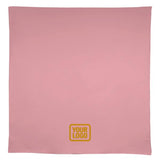 Custom Light Pink Brown Square Table Cloth