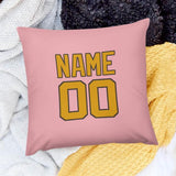 Custom Light Pink Yellow Pillowcase