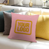 Custom Light Pink Yellow Pillowcase