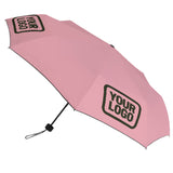 Custom Light Pink Olive Automatic Umbrella