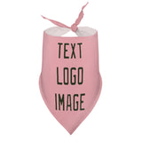 Custom Light Pink Olive Pet Scarf