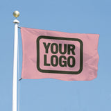Custom Light Pink Olive Flag
