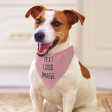 Custom Light Pink Olive Pet Scarf