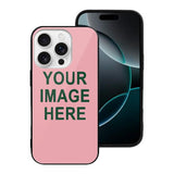 Custom Light Pink Green Phone Case