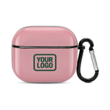 Custom Light Pink Green AirPods Case (3rd Generation)