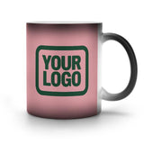 Custom Light Pink Green Magic Mug