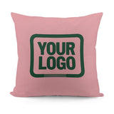 Custom Light Pink Green Pillowcase