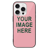Custom Light Pink Green Phone Case