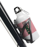 Custom Light Pink Green Sports Bottle