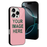 Custom Light Pink Green Phone Case