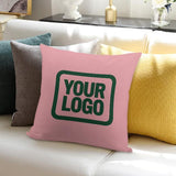 Custom Light Pink Green Pillowcase