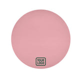 Custom Light Pink Green Round Table Cloth