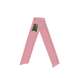Custom Light Pink Emerald Green Headband