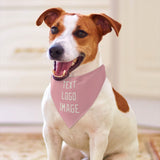 Custom Light Pink Cream Pet Scarf