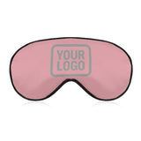Custom Light Pink Gray Sleep Mask