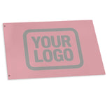 Custom Light Pink Gray Flag