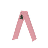 Custom Light Pink Dark Green Headband