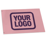 Custom Light Pink Purple Flag