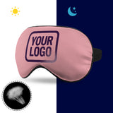 Custom Light Pink Purple Sleep Mask