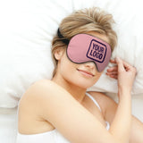 Custom Light Pink Purple Sleep Mask