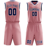 Custom Light Pink Purple Basketball Set