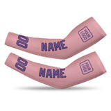 Custom Light Pink Light Purple Arm Sleeve
