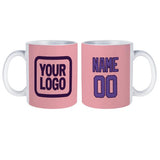 Custom Light Pink Light Purple Mug