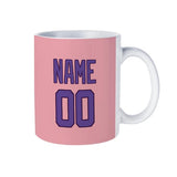 Custom Light Pink Light Purple Mug