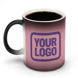 Custom Light Pink Light Purple Magic Mug