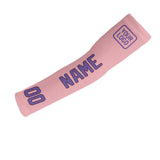 Custom Light Pink Light Purple Arm Sleeve