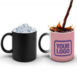 Custom Light Pink Light Purple Magic Mug