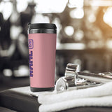Custom Light Pink Light Purple Stainless Steel Water Cup