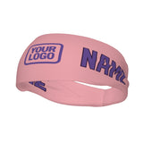 Custom Light Pink Light Purple Sports headband